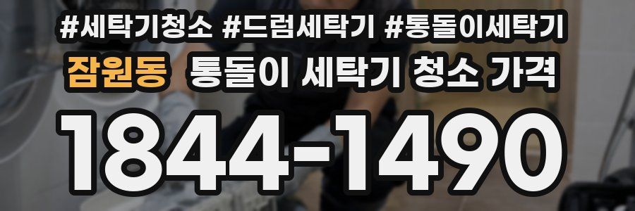 잠원동 통돌이 세탁기 청소 가격