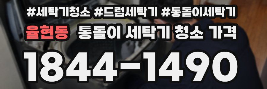 율현동 통돌이 세탁기 청소 가격