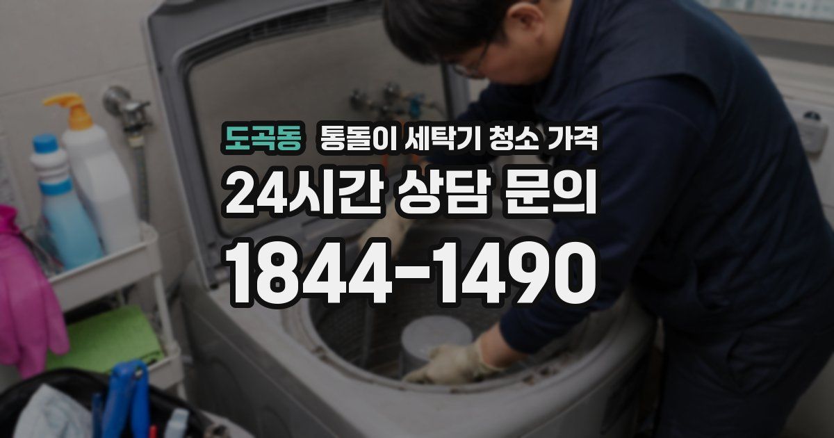 도곡동 통돌이 세탁기 청소 가격