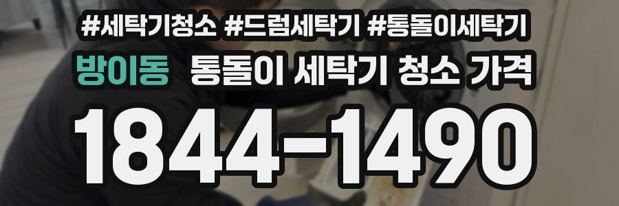 방이동 통돌이 세탁기 청소 가격