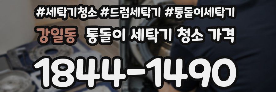 강일동 통돌이 세탁기 청소 가격