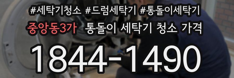 중앙동3가 통돌이 세탁기 청소 가격