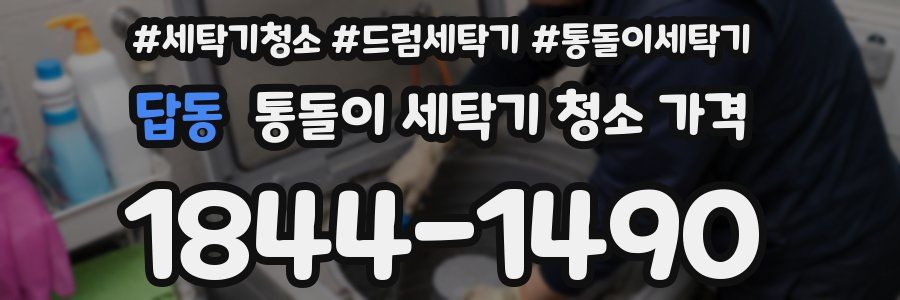 답동 통돌이 세탁기 청소 가격