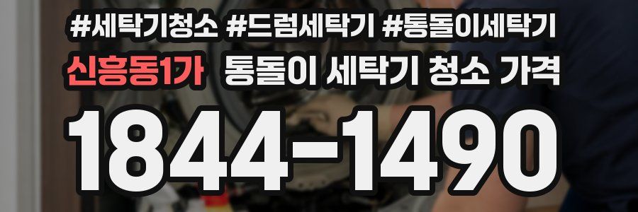 신흥동1가 통돌이 세탁기 청소 가격