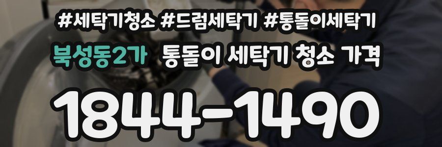 북성동2가 통돌이 세탁기 청소 가격