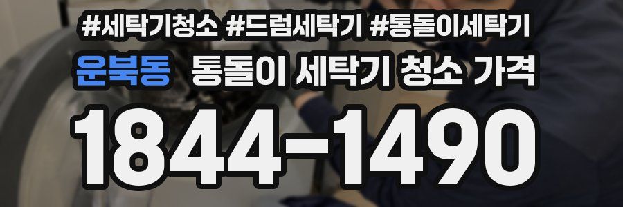 운북동 통돌이 세탁기 청소 가격