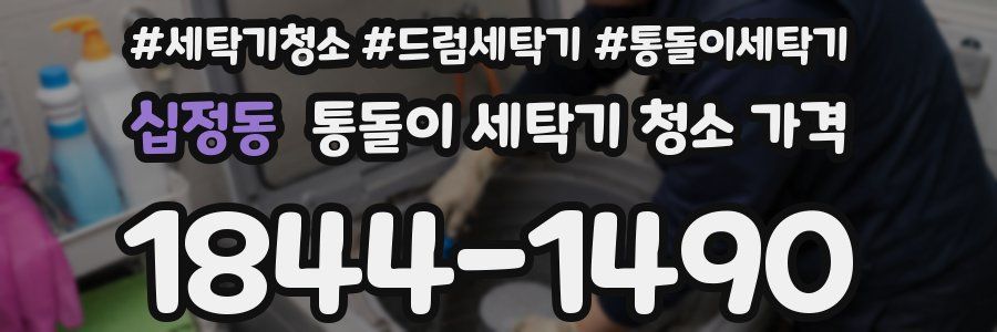 십정동 통돌이 세탁기 청소 가격