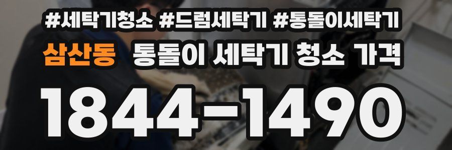 삼산동 통돌이 세탁기 청소 가격