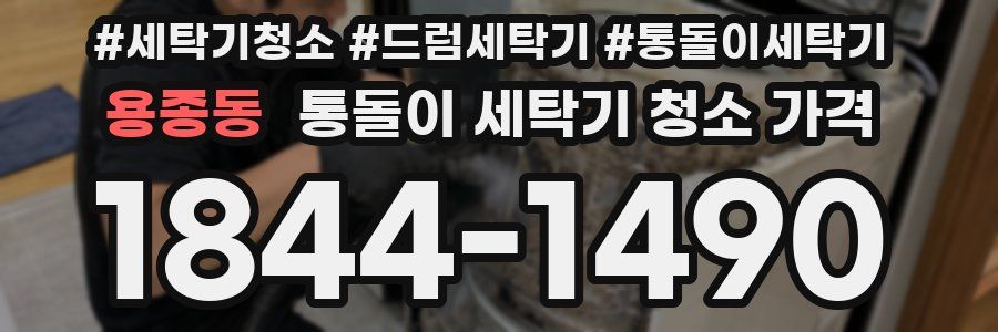 용종동 통돌이 세탁기 청소 가격