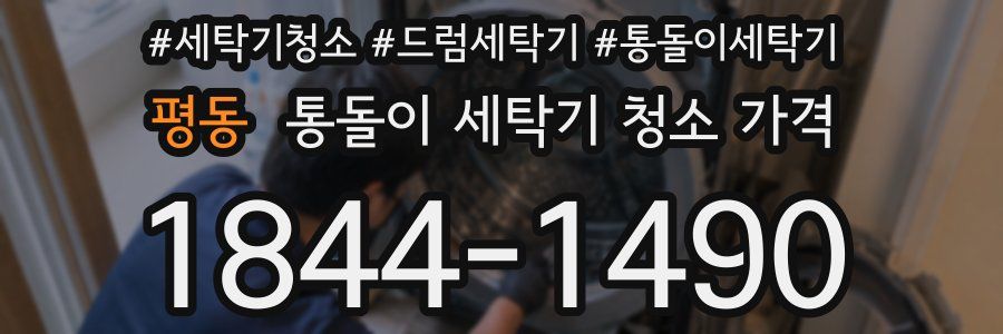 평동 통돌이 세탁기 청소 가격