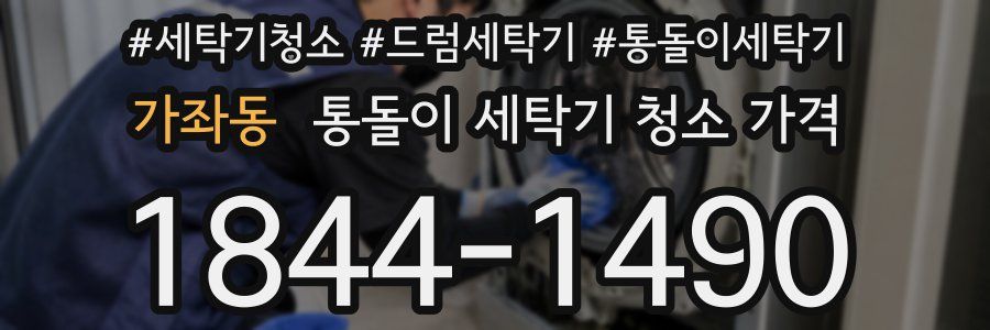 가좌동 통돌이 세탁기 청소 가격