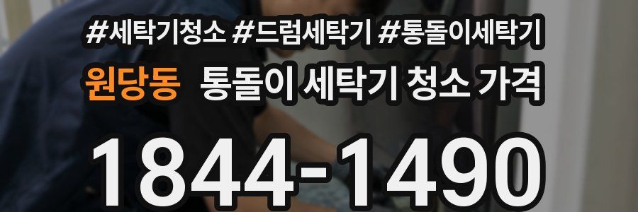 원당동 통돌이 세탁기 청소 가격
