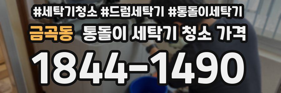 금곡동 통돌이 세탁기 청소 가격