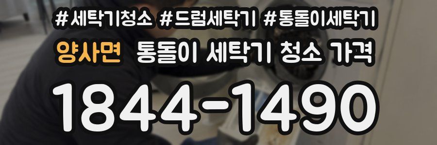 양사면 통돌이 세탁기 청소 가격