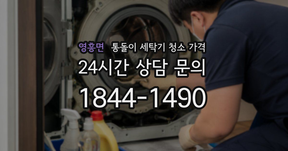 영흥면 통돌이 세탁기 청소 가격