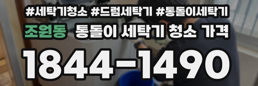 조원동 통돌이 세탁기 청소 가격