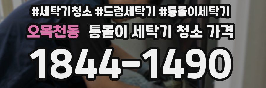 오목천동 통돌이 세탁기 청소 가격