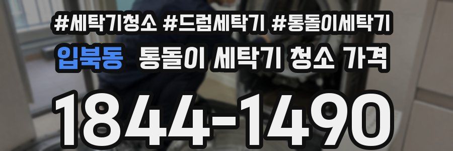 입북동 통돌이 세탁기 청소 가격