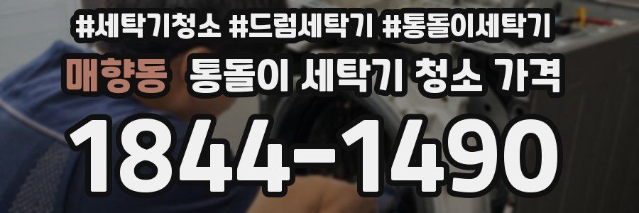 매향동 통돌이 세탁기 청소 가격