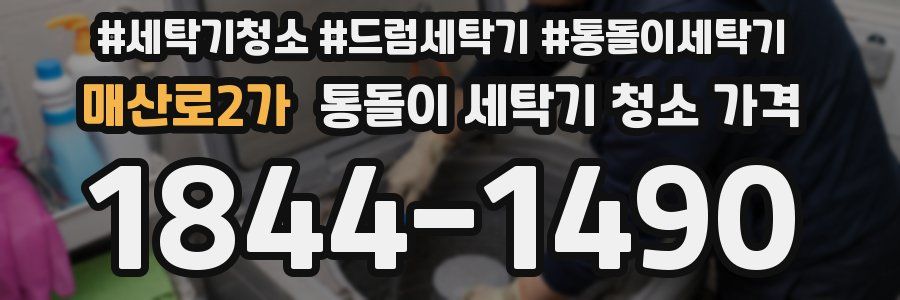 매산로2가 통돌이 세탁기 청소 가격