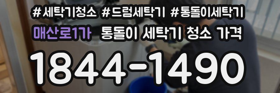 매산로1가 통돌이 세탁기 청소 가격