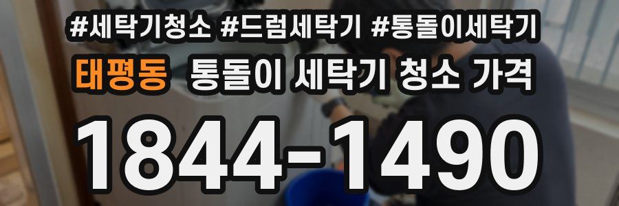 태평동 통돌이 세탁기 청소 가격