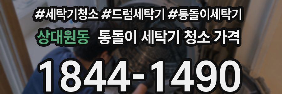상대원동 통돌이 세탁기 청소 가격
