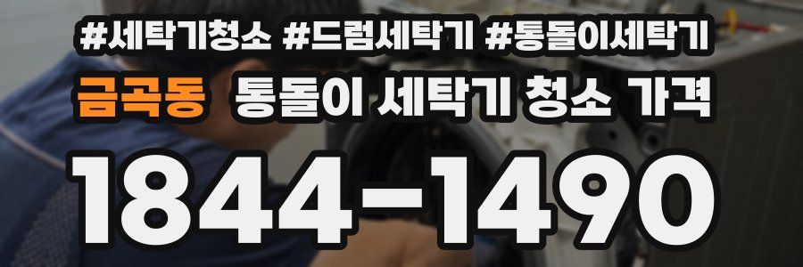 금곡동 통돌이 세탁기 청소 가격