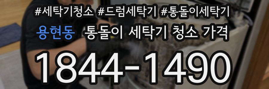 용현동 통돌이 세탁기 청소 가격