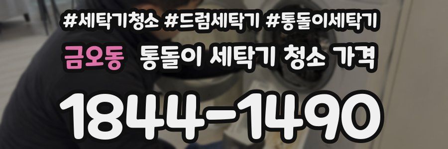 금오동 통돌이 세탁기 청소 가격