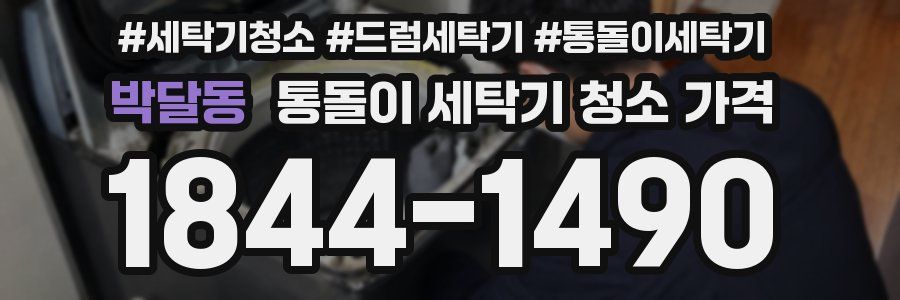 박달동 통돌이 세탁기 청소 가격