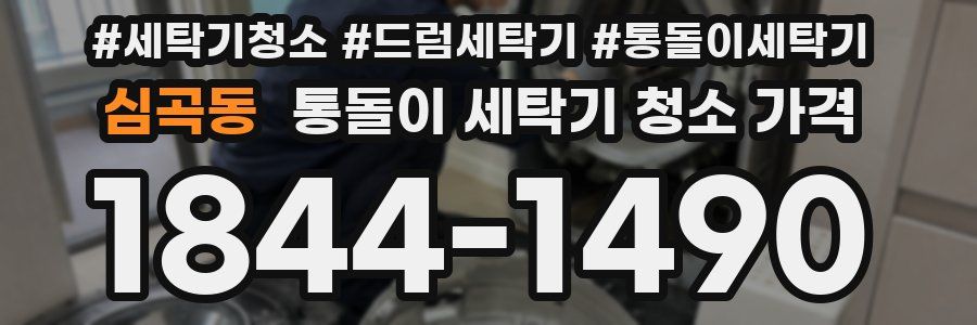 심곡동 통돌이 세탁기 청소 가격