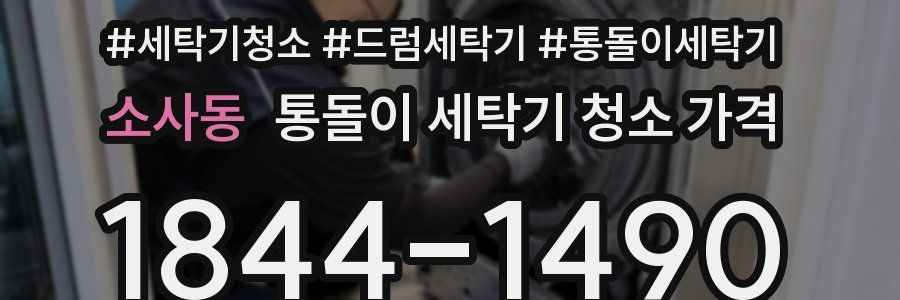 소사동 통돌이 세탁기 청소 가격