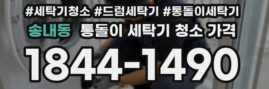 송내동 통돌이 세탁기 청소 가격
