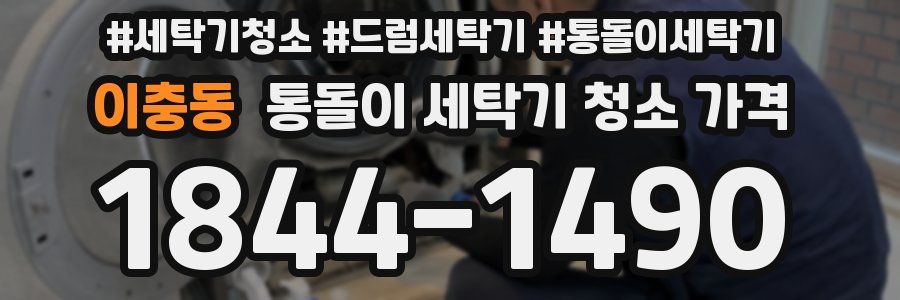 이충동 통돌이 세탁기 청소 가격