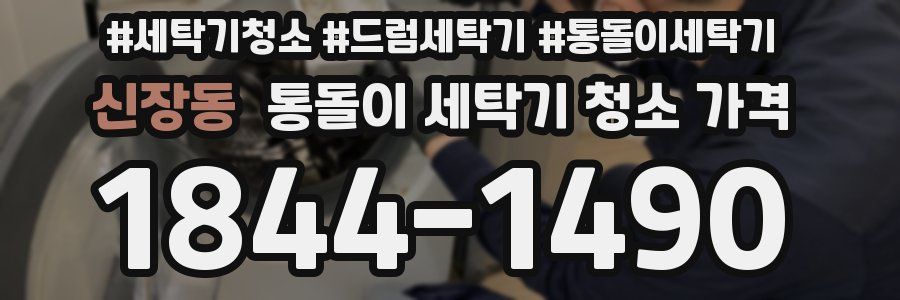 신장동 통돌이 세탁기 청소 가격
