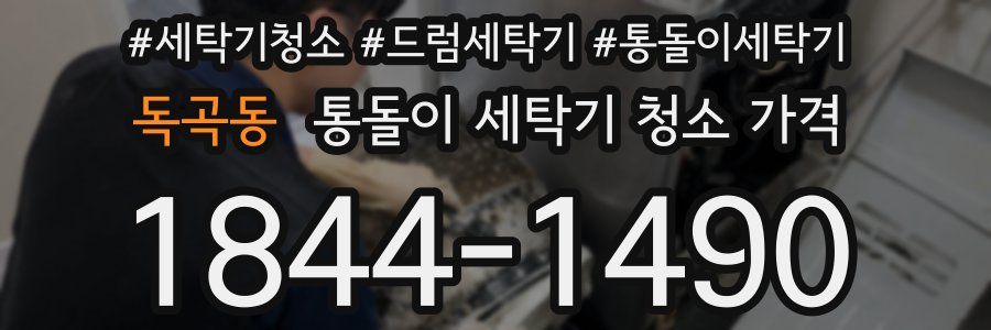 독곡동 통돌이 세탁기 청소 가격