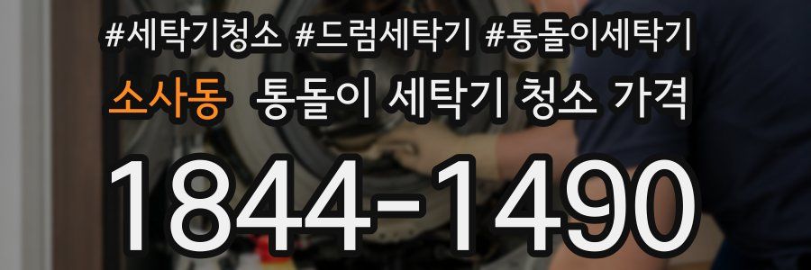 소사동 통돌이 세탁기 청소 가격
