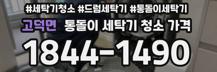 고덕면 통돌이 세탁기 청소 가격