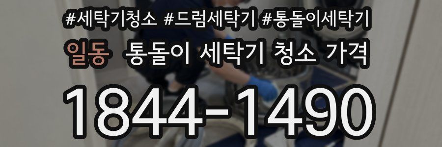 일동 통돌이 세탁기 청소 가격