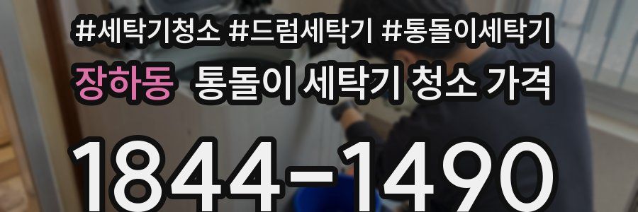 장하동 통돌이 세탁기 청소 가격