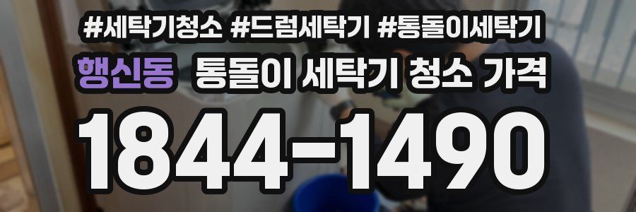 행신동 통돌이 세탁기 청소 가격