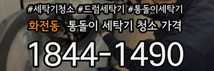 화전동 통돌이 세탁기 청소 가격