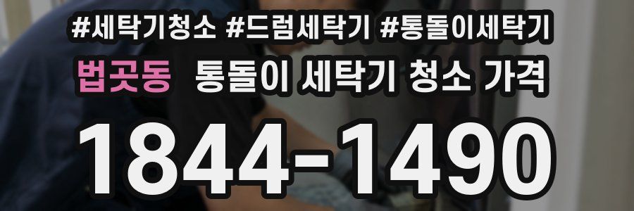 법곳동 통돌이 세탁기 청소 가격