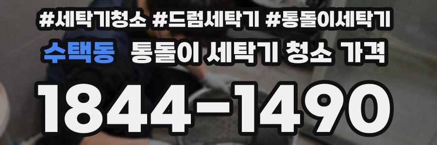 수택동 통돌이 세탁기 청소 가격