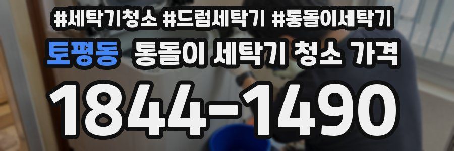 토평동 통돌이 세탁기 청소 가격