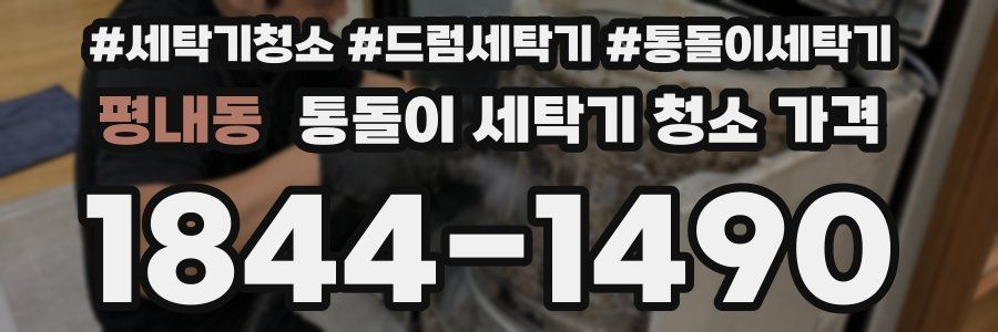 평내동 통돌이 세탁기 청소 가격