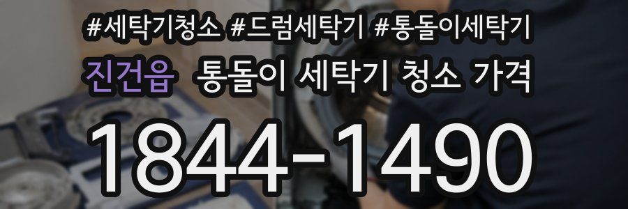 진건읍 통돌이 세탁기 청소 가격