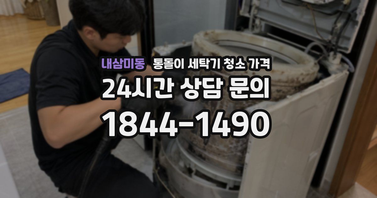 내삼미동 통돌이 세탁기 청소 가격