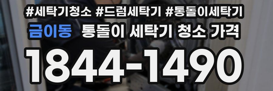 금이동 통돌이 세탁기 청소 가격